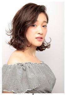 中长短发烫发图片,中长短发烫发潮流解析